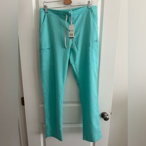 Figs Women's Skinny Pants in Aqua